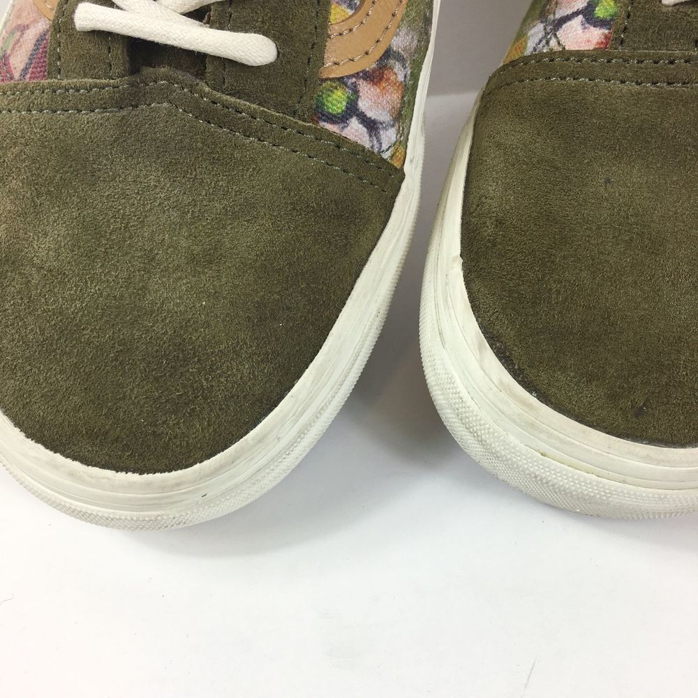 VANS CA Old Skool Reissue Floral Camo Dark Olive - Picture 6 of 7